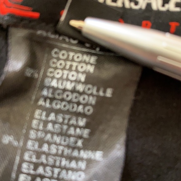 Versace Sport Pullover Top Long Sleeve Black Small Womens - Picture 6 of 6